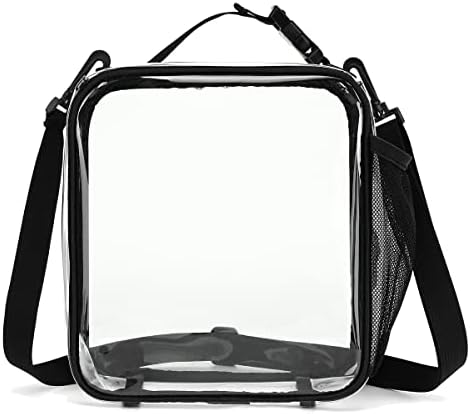  FlowFly Kids Lunch Box Insulated Soft Bag Mini Cooler Back To School Thermal Meal Tote Kit For Girls, Boys, Black