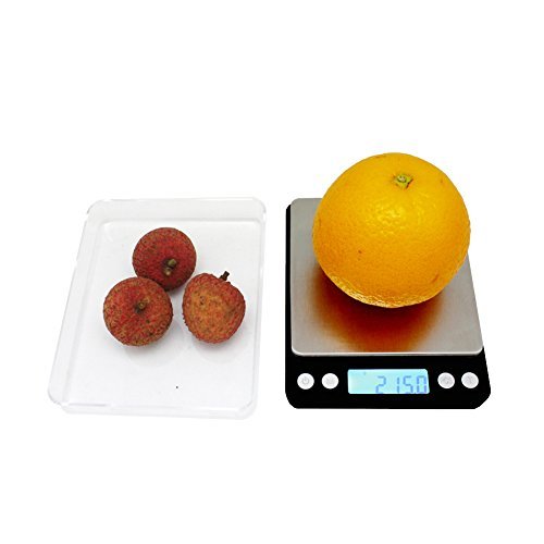 Spirit 0.01oz/0.1g 3000g Digital Multifunction Pocket Scale With Back-Lit LCD Display