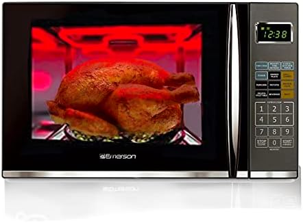  1.2 CU. FT. 1100W Griller Microwave Oven With Touch Control, Stainless Steel, MWG9115SB