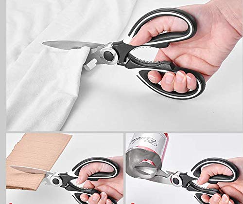  Scissors Household Multifunctional Kitchen Scissors Stainless Steel Scissors Powerful Shears Duck, Fish And Chicken Bone Shear
