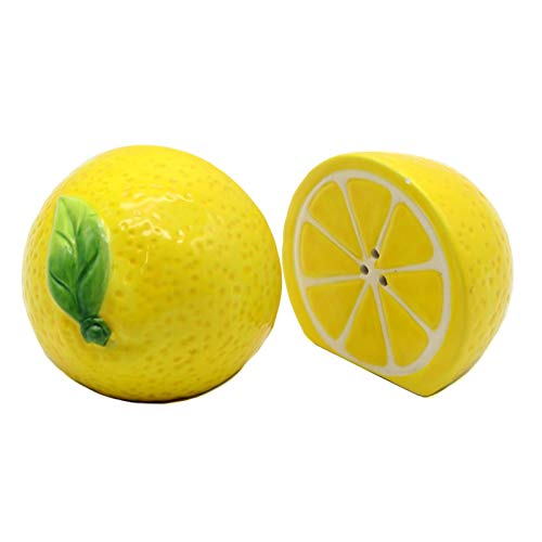  I Salt & Pepper Set, 4.75 X 3.5 X 3.25, Yellow