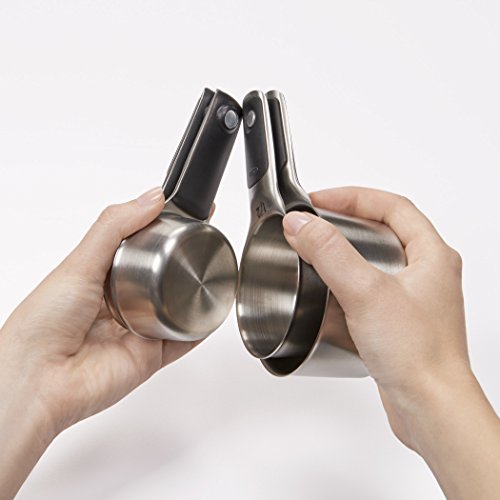 OXO Good Grips 8 Piece Stainless Steel Measuring Cups And Spoons Set & Good Grips Swivel Peeler