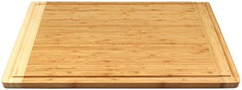  Universal Premium Pull Out Cutting Boards - Under Counter Replacement - Designed To Fit Standard Slots - Heavy Duty Kitchen Board With Juice Groove - 22" X 22" X 0.75" - 1 Piece