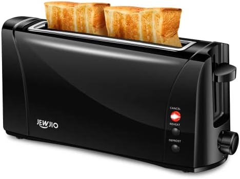  Long Slot Toaster 2 Slice Best Toaster 2 Slice Wide Slot, Vintage Black Toaster With Defrost/Reheat/Cancel/6 Bread Shade Settings/Removable Crumb Tray For Waffles Bagels, Easy To Use, 1000w