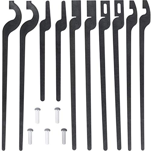  DIY Rapid Tongs Bundle Set - Blacksmith Five Types Of Tongs Bundle Set Comes With Rivet