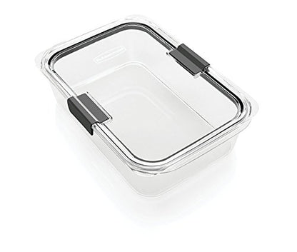  Rubbermaid Brilliance Food Storage Container, 100% Leak-Proof, Large, 9.6 Cup