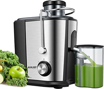 Cer, Juicer Machines Easy To Clean, 3" Feed Chute Juicer Extractor For Whole Vegetable And Fruit, 2 Speeds Control For Soft & Hard Fruits, With Brush Easy To Clean, Anti-drip & Anti-slip Function