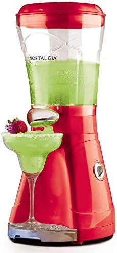  Taco Tuesday 56-Oz. Margarita & Slush Maker, Shave, Blend, And Shave-Blend Settings, Water Drip Reservoir And Cord Storage Included, White/Lime Green