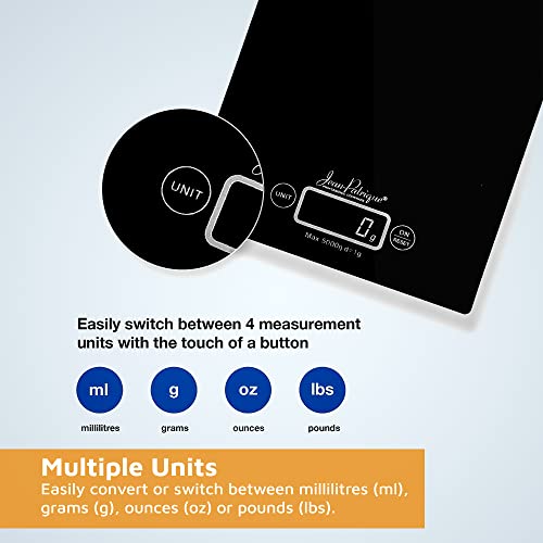  Digital Kitchen Scales - Grey