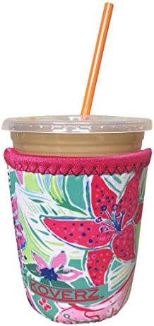  Neoprene Iced Coffee Sleeve - Large Midnight Mums