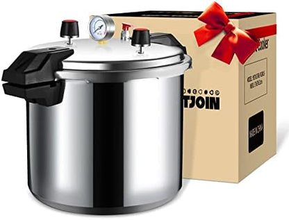  Join Pressure Cooker, Commercial Pressure Cooker With Gauge, 16 Quart (16QT)