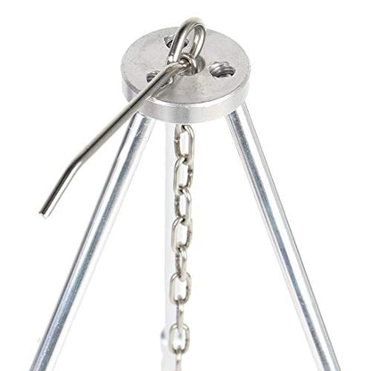  Stand-Tripod Outdoor Tripod Grill Camping Cooking Campfire Holder Picnic Cooking Hanging Grill