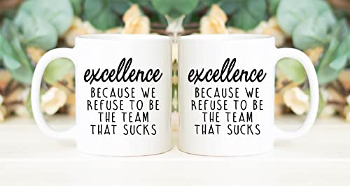  Funny Team Gift For Employee - Work From Home Appreciation Present Idea For Staff - Leadership - Office Christmas Gifts For Men And Women 11oz