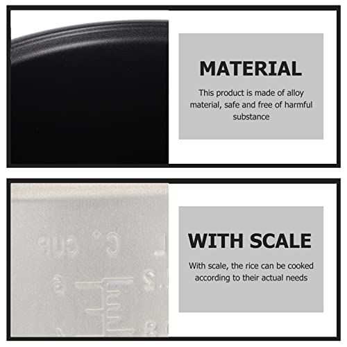  Rice Cooker Inner Pot Rice Porridge Cooker Liner Non- Stick Rice Cooking Container Rice Maker Accessories For Rice Maker Cooker 3 L
