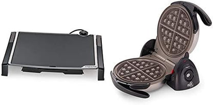 Presto 07073 Electric Tilt-N-fold Griddle, 19", Black