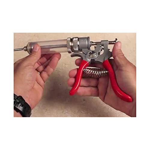  SpitJack Magnum Meat Injector With Three Needles XL. Food Flavor Injection Syringe For Smoked BBQ Marinades And Meat Seasoning. Great For Pork Butt, Beef Brisket, Turkey Breast. Made In The USA.