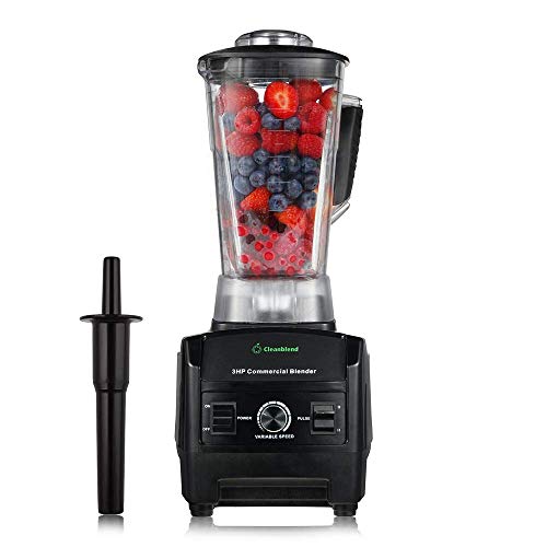  Commercial Blender - 64oz Countertop Blender 1800 Watts - High Performance, High Powered Professional Blender And Food Processor For Smoothies