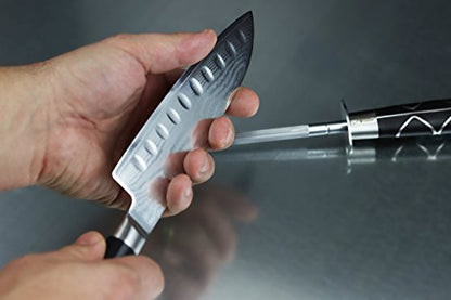  Professional Honing Steel (10” Or 12”), Magnetized For Safety, No Rust, No Cheap Plastic! Noble’s Knife Sharpener Has An Oval Handle For A Firm Grip And Is Built For Daily Use, Perfect For Chefs!
