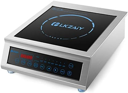  Induction Cooktop, Commercial Electric Stove 3500W 240v Commercial Induction Cooktop Hot Plate For Cooking Portable Electric Stove For Kitchen Home School & Restaurant