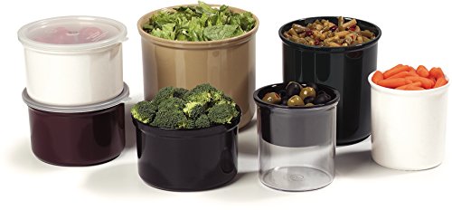  ™ Round Storage Container With Lid, 1.5 Quart Crock, Clear