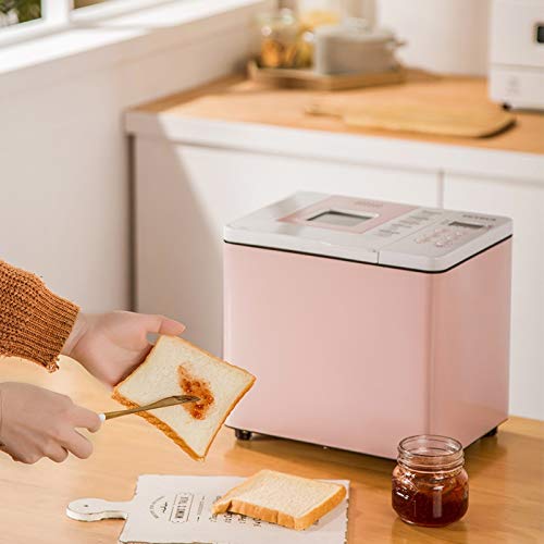  Smart Household Automatic Bread Machine Toast Yogurt Cake Multifunctional Breakfast Machine (Color : A) (B)