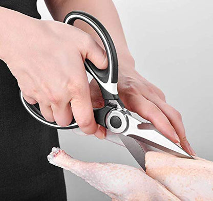  Scissors Household Multifunctional Kitchen Scissors Stainless Steel Scissors Powerful Shears Duck, Fish And Chicken Bone Shear