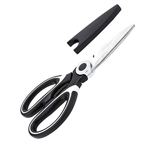  Aropey Ultra Sharp Premium Heavy Duty Shears And Multi Purpose Scissors, Black
