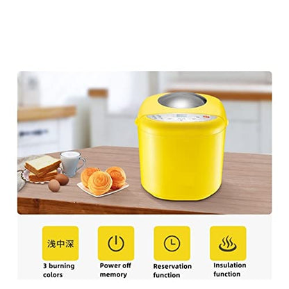  Household Automatic Bread Machine Intelligent Noodle Mixing Noodle Making Baking Machine Jam Machine (Size : USA)