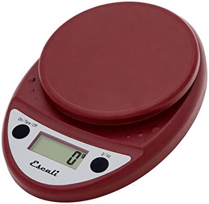  Primo Digital Food Scale Multi-Functional Kitchen Scale And Baking Scale For Precise Weight Measuring And Portion Control, 8.5 X 6 X 1.5 Inches, Chrome