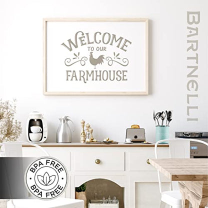  Large Kitchen Utensil Holder Organizer For Countertop, Farmhouse Storage Caddy With Stable Padded Base