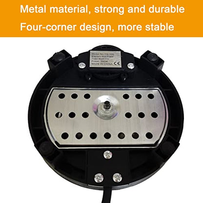  Mini Hot Plate Electric Stove, Small Electric Hot Plate Multi-Function Portable Stove Hot Burner Cooktop Electric Heater For Home Kitchen 110V