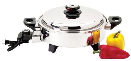  3-1/2-Quart Surgical Stainless-Steel Oil Core Skillet