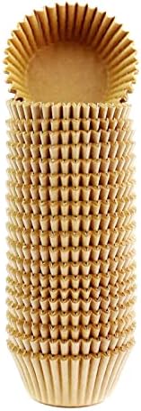  Mini Cupcake Liners Muffin Wrappers Rainbow Bright Baking Cups Paper, 400 Pack