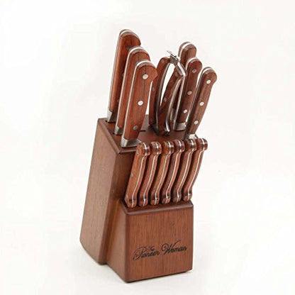  14-Piece ,TURQUOISE,The Pioneer Woman Cowboy Rustic Cutlery Set,