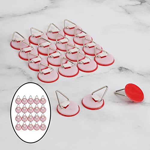  2.2cm Invisible Plate Hanger Set Vertical Plate Holders For The Wall (2), Has Good Sticky And Durable.