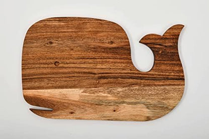  Organic Acacia Kitchen Cutting Chopping Board Platter Wine Holder With Handles For Butcher Block Cheese And Vegetables Fruit & Salad (Butterfly Board 11"L X 13"W)