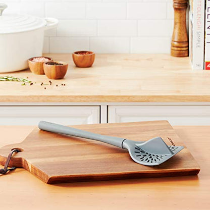  Tovolo Ground Meat & Vegetable, Kitchen Tool With Comfortable Grip, Dishwasher-Safe & BPA-Free Silicone & Nylon Meat Chopper, Charcoal