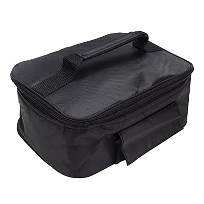 GENERIC Portable Mini Car Microwave 12V Electric Oven Fast Heating Picnic Box For Travel Camping Food Cooking Black.