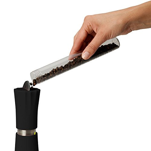  Lark Salt Grinder With Push Pull Coarseness Adjustment, Coconut