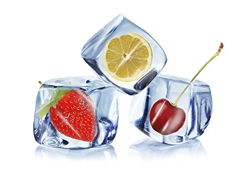  Ice Cube Mold Silicone Ice Cube Tray Large Squares 2 X 6 Big Ice Cube Molds Set - Makes 12 Cubes! The Large Ice Cube Molds Made From Food Grade Silicone & Are Reusable