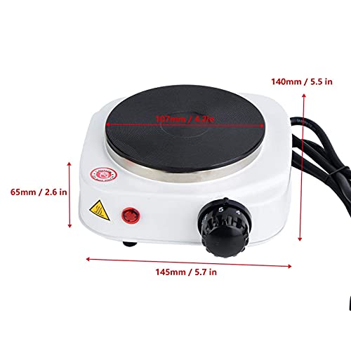  Induction Cooker Mini Stove, Portable 500W Electric Mini Stove Hot Plate Multifunctional Home