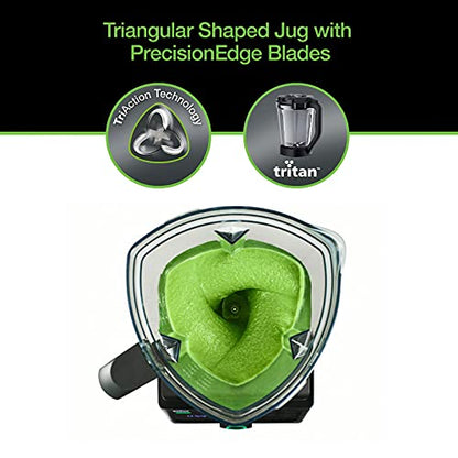 Braun JB9041BK TriForce Power Blender With Smoothie2Go, Black