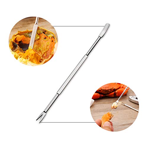  Artcome Seafood Tools Set Including 7 Forks And 6 Lobster Crab Crackers Nut Cracker Set