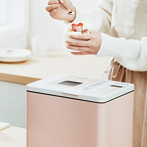  Smart Household Automatic Bread Machine Toast Yogurt Cake Multifunctional Breakfast Machine (Color : A) (B)