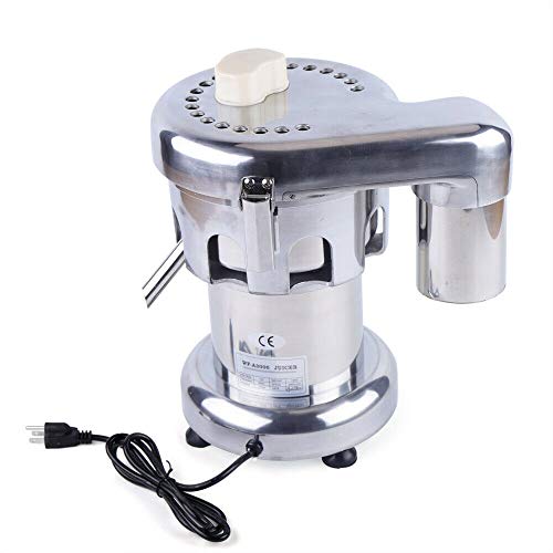  370W 110V Electric Juice Extractor Commercial Juicer Extractor Machine Fruit Stainless Steel Juice Extractor Vegetable Orange Juicer Extractor - Juice & Residue Separated