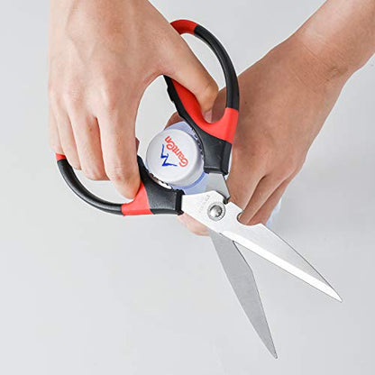  Kitchen Scissors,Kitchen Shears,Office Scissors,3-Pack Food Scissors, Multipurpose Stainless Steel Sharp Cooking Scissors For Chicken, Poultry, Fish, Meat, Herbs