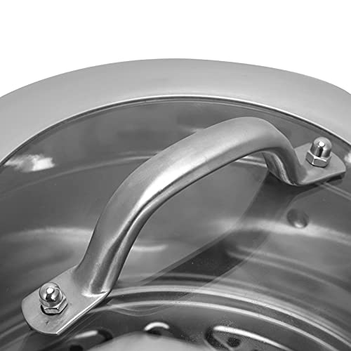  Stainless Steel Steamers, Even Heat Transfer Resistance Steam Pot For Home