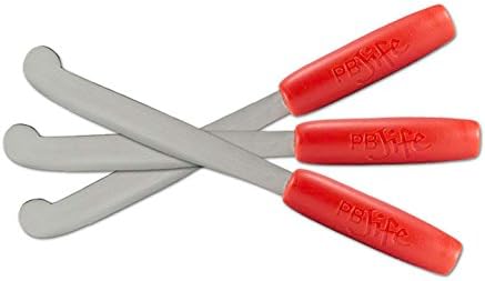  ! The Ultimate PB Knife. Stir, Scrape, And Clean The BIG Jars (White, 1)