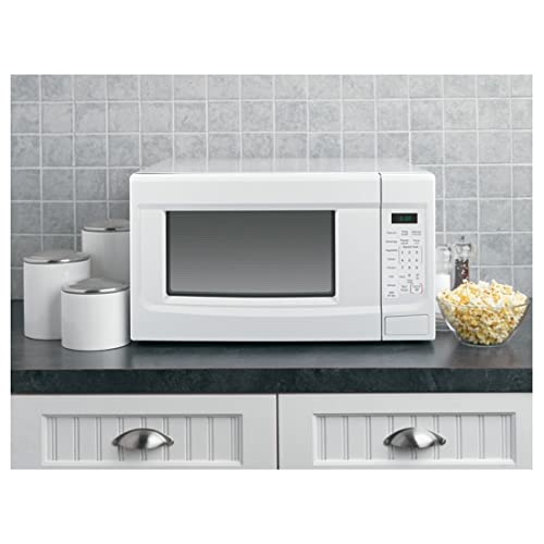 1.4 Cubic Feet Countertop Microwave Oven, 1100 W, For Home, Dorm, Office, White