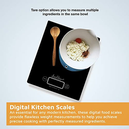  Digital Kitchen Scales - Grey